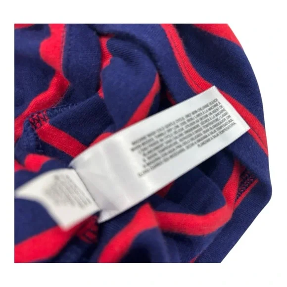 Old Navy Blue and Red Striped Dress - Picture 8 of 9